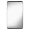 Gubi Adnet Spiegel, Rechteckig, 65 X 115 Cm, Schwarz -Dekorative Kunst GB10004050Adnet WallMirror Rectangular 65x115 Black Front EE