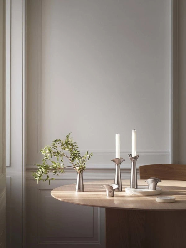 Georg Jensen Bloom Botanica Teelichthalter, 2 Stück 4 Georg Jensen Bloom Botanica Teelichthalter, 2 Stück – Bild 2