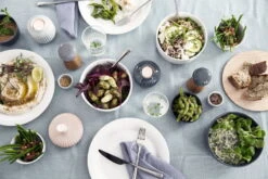 Kähler Teelichthalter Hammershøi 65 Mm, Anthrazit -Dekorative Kunst HH Bowls Toplook