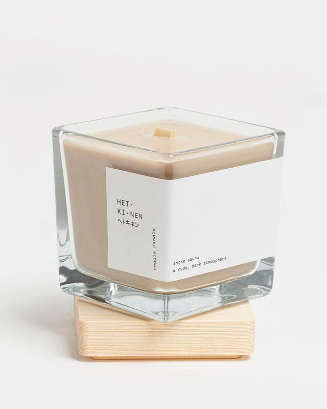 Veggie Wachskerze, Smoke Sauna 5 Veggie Wachskerze, Smoke Sauna – Bild 3