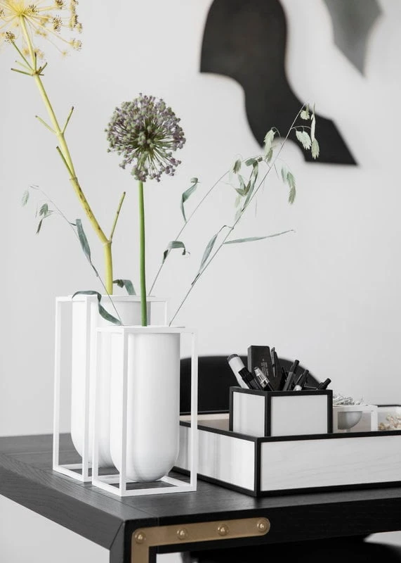 By Lassen Vase Kubus Lily, Weiß 5 By Lassen Vase Kubus Lily, Weiß – Bild 3
