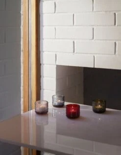 Iittala Kastehelmi Teelichthalter, 64 mm, Grau -Dekorative Kunst Iittala 2020 Kastehelmi 1007583 1014351 1025662 1051433