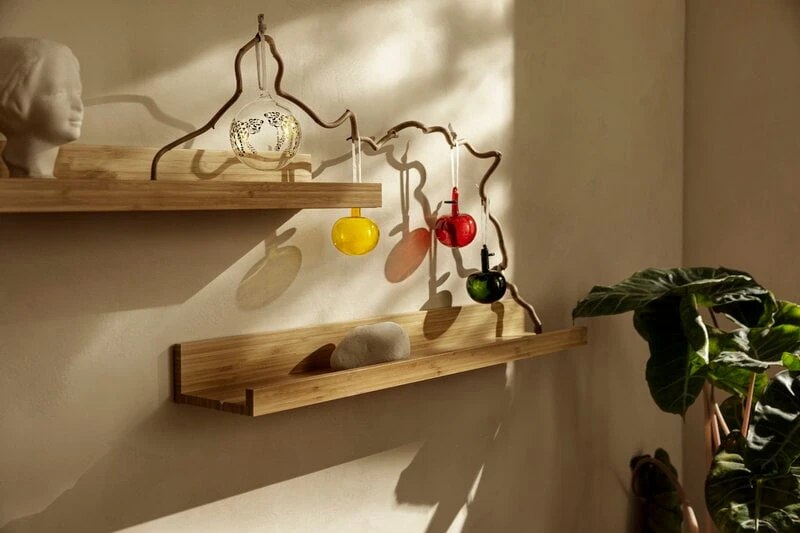 Iittala Glasapfel, 3 Stück, Grün 4 Iittala Glasapfel, 3 Stück, Grün – Bild 2