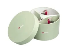 Iittala Glasapfel, 3 Stück, Rot -Dekorative Kunst Iittala glass apple red 3set package 2