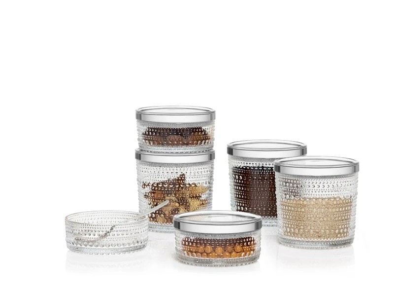 Iittala Kastehelmi Vorratsglas, 116 X 114 Mm, Transparent 6 Iittala Kastehelmi Vorratsglas, 116 X 114 Mm, Transparent – Bild 4