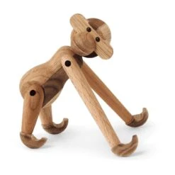Kay Bojesen Holzaffe, überarbeitet, Mini, Gemischtes Holz -Dekorative Kunst Kay Bojesen Monkey Monkey Mixed wood mini 39278 xZ9vwh