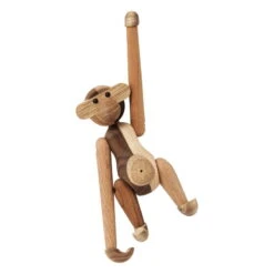 Kay Bojesen Holzaffe, überarbeitet, Mini, Gemischtes Holz -Dekorative Kunst Kay Bojesen Monkey Monkey Mixed wood mini 39278 xZ9vwj