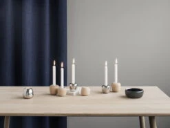 Stelton Ora Kerzenhalter, Klein, Stahl -Dekorative Kunst LS 100 103 104 103 1 104 1 Ora bowl small candleholder