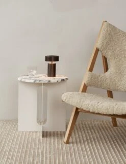 Menu Houkime Teppich, 200 X 300 Cm, Beige -Dekorative Kunst MENU Androgyne Side Table Knitting Chair Column Table Lamp Houkime Rug