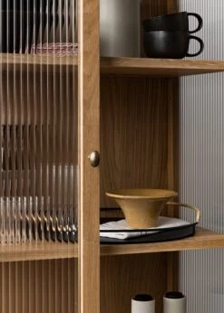 Menu Triptych Keramikschale, 15 cm, Cremeweiß -Dekorative Kunst MENU Curiosity Cabinet Balcony Serving Tray Triptych Bowl NNDW