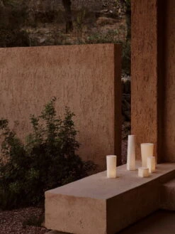 Menu Ignus Kerze, Flammenlos, 25 Cm -Dekorative Kunst MENU LS Ignus Flameless Candle