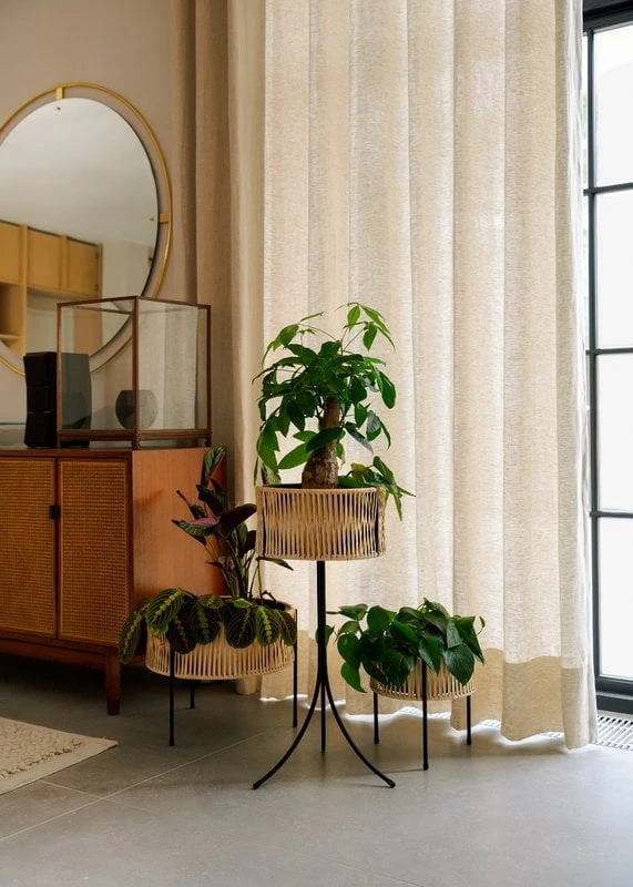 Menu Umanoff Pflanzgefäß, 69 Cm, Schwarz – Rattan 7 Menu Umanoff Pflanzgefäß, 69 Cm, Schwarz – Rattan – Bild 5