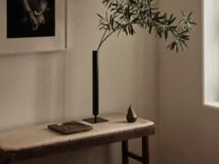 Menu Divot Tablett, Messing -Dekorative Kunst MENU Sentiment Paper Weight Strance Vase Divot Tray 2