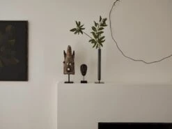 Menu Stance Vase, 40 cm, Brüniertes Messing -Dekorative Kunst MENU Stance Vase