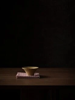 Menu Triptych Keramikschale, 15 cm, Cremeweiß -Dekorative Kunst MENU Triptych Bowl Troides Tea Towel 2