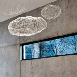 Magis Cloud Skulptur, Klein, Weiß -Dekorative Kunst Magis kids clouds sculpture ambient multi MT330 white 01