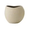 Menu Plantas Blumentopf, 26 cm, Elfenbeinfarben -Dekorative Kunst Menu Plantas Planter H 26 Ivory front