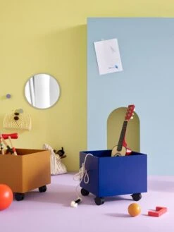 Montana Mini Spiegel, Rund, 04 Anthrazit -Dekorative Kunst Montana Kids S01 MiniPlay Amber Monarch Detail H