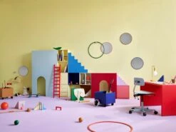 Montana Mini Spiegel, Rund, 04 Anthrazit -Dekorative Kunst Montana Kids S01 MontanaMini MiniPlay KeviKids Flint MontereyKids Rosehip W