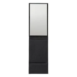 Hideaway Spiegel, Schwarz 8 Hideaway Spiegel, Schwarz -Dekorative Kunst NUORI Hideaway Mirror Black