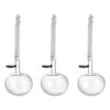 Iittala Glasapfel, 3 Stück, Transparent 2 Iittala Glasapfel, 3 Stück, Transparent -Dekorative Kunst OTC glass apple 3set clear EE