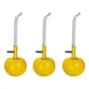 Iittala Glasapfel, 3 Stück, Gelb -Dekorative Kunst OTC glass apple 3set yellow EE