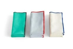 Hay Outline Servietten, 4er-Set, Hellblau -Dekorative Kunst Outline Napkins Set of 4 family