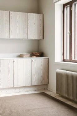 Pajukko Teppich, Naturfarben -Dekorative Kunst Pajukko pien 1role