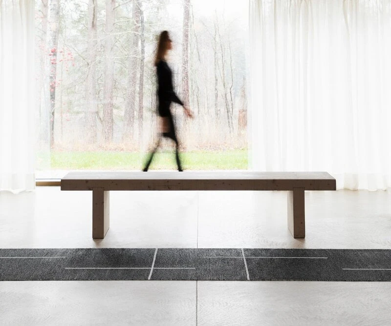 Fred Teppich, 70 x 270 cm, Schwarz – Vanille 5 Fred Teppich, 70 x 270 cm, Schwarz – Vanille – Bild 3