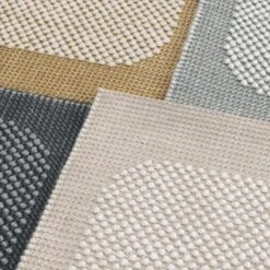 Muuto Teppich Pebble, Blassrosa -Dekorative Kunst Pebble rug family Muuto 5000x5000 hi res 2