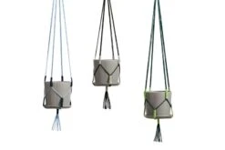 Hay Phanta Pflanzenaufhänger, Schwarz -Dekorative Kunst Phanta Plant Hanger family Botanical Family