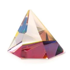 Regenbogen Briefbeschwerer -Dekorative Kunst REG PW whitebackground