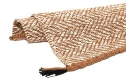 Duo Rae Teppich, Kupfer -Dekorative Kunst Rae 7373 copper copper detalj