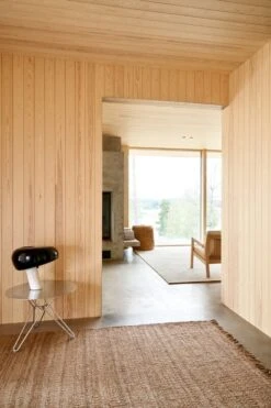 Fringe Hemp Teppich, Natur -Dekorative Kunst Roots Living Fringe Hemp natural interior1