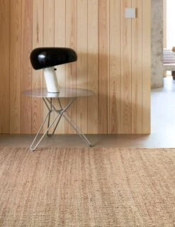 Fringe Hemp Teppich, Natur -Dekorative Kunst Roots Living Fringe Hemp natural interior2