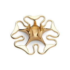 Skultuna Rose Kerzenhalter, Messing