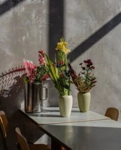 Silmu Vase, Hellgelb -Dekorative Kunst SILMU lokalkollektion lokalhelsinki2022 46