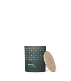 Skandinavisk Duftkerze Mit Deckel, SKOG, Groß -Dekorative Kunst Skandinavisk SKOG 200g Glass 20103 2 white