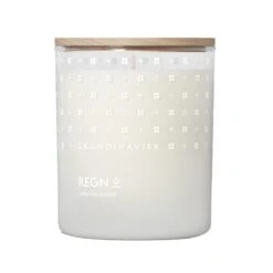 Skandinavisk Duftkerze Mit Deckel, REGN, Klein