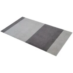 Stripes Matte, 90 x 130 cm, Grau -Dekorative Kunst TICA Floormat Stripes horizon 10004 90x130 2
