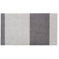 Stripes Matte, 90 x 130 cm, Grau