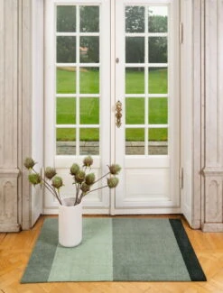 Stripes Teppich, 90 x 130 cm, Grün -Dekorative Kunst TICA Floormat Stripes horizon 10019 90x130 57105551001203 14