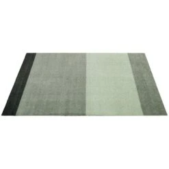 Stripes Teppich, 90 x 130 cm, Grün -Dekorative Kunst TICA Floormat Stripes horizon 10019 90x130 57105551001203 c