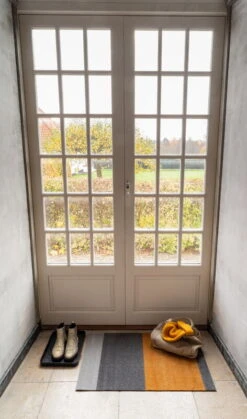 Stripes Matte, 60 x 90 cm, Grau - Gelb -Dekorative Kunst TICA Floormat Stripes H 10040 60x90 5710555100401 21