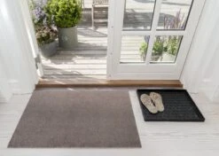 Einfarbiger Uni Teppich, 60 x 90 Cm, Sand -Dekorative Kunst TICA Floormat Unicolor 00588 60x90 5710555005881 e