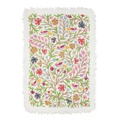 Birds Teppich, Bunt, 125 x 185 cm