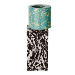 Tom Dixon Swirl Vase, 40 Cm, Mehrfarbig