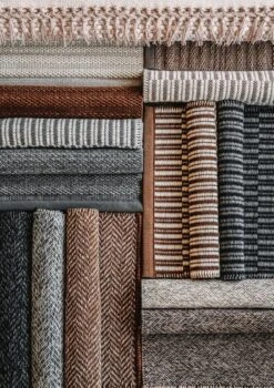 Duo Rae Teppich, Kupfer - Weiß -Dekorative Kunst Vm Carpet ViolaMinerva VMCarpet 200421 12