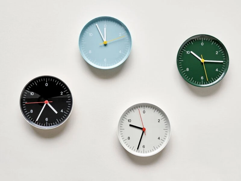 Hay Wall Clock Wanduhr, Grün 4 Hay Wall Clock Wanduhr, Grün – Bild 2