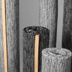 Design House Stockholm Björk Teppich, Hellgrau -Dekorative Kunst bjork rugs closeup